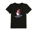 Kayakçı Penguen Çocuk T-Shirt