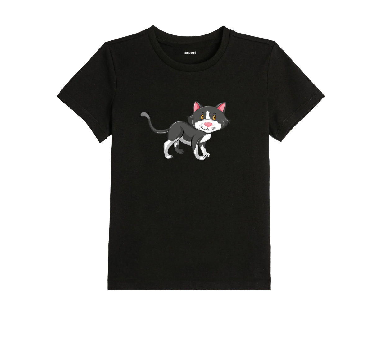 Sevimli Kedi Çocuk T-Shirt