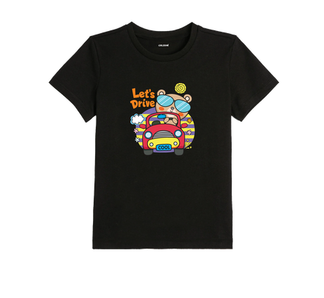 Let’s Drive Ayıcık Çocuk T-Shirt