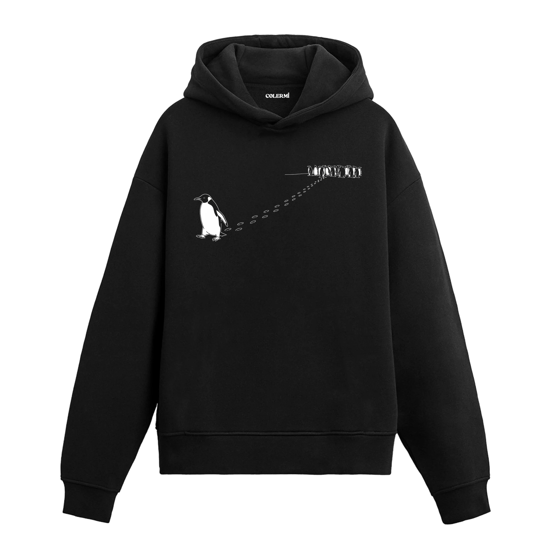 Sürüden Ayrılan Penguen