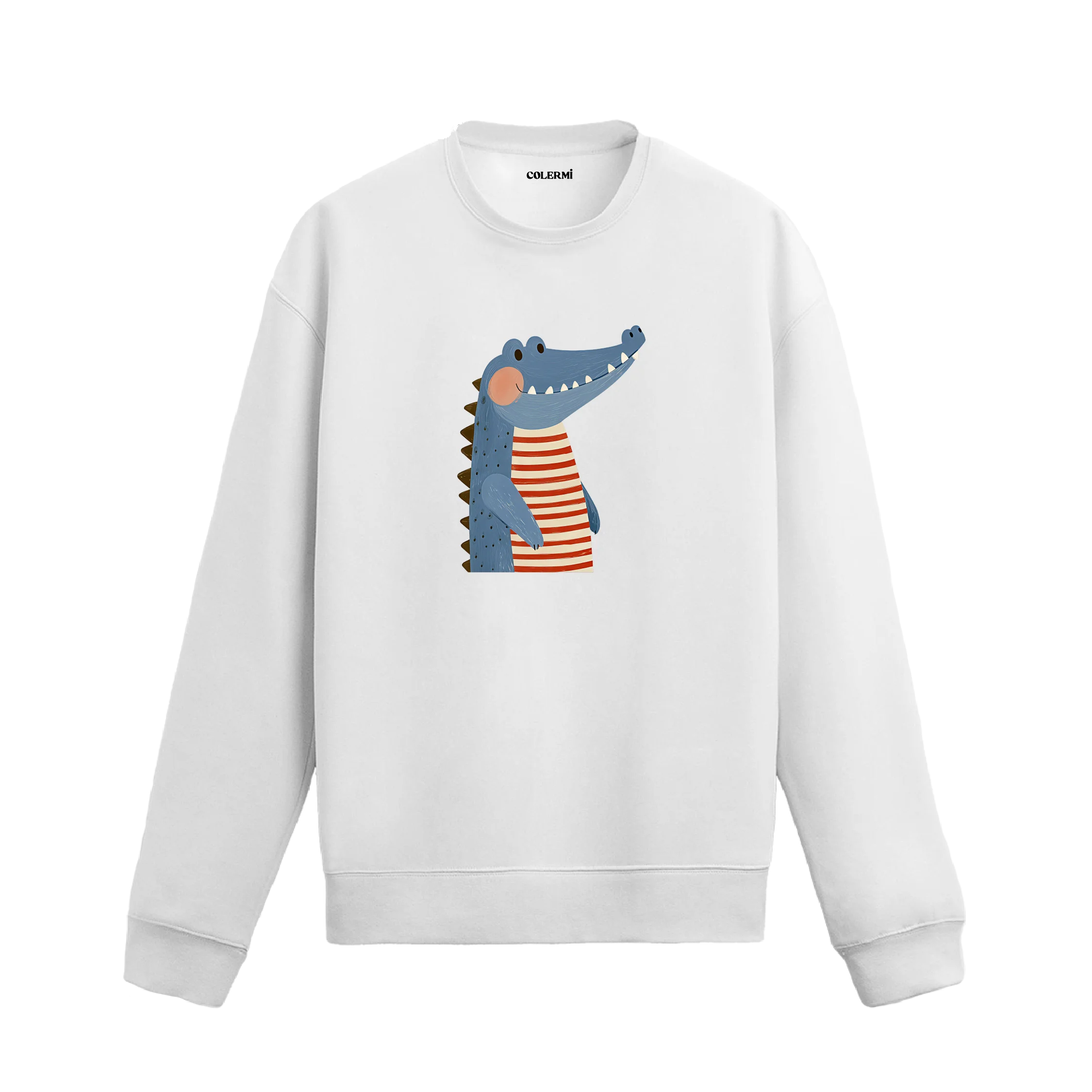 Timsah Tasarım Sweatshirt görsel 2 | Colermi