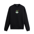 Uçan daire içinde uzaylı figürü bulunan eğlenceli Colermi sweatshirt tasarımı