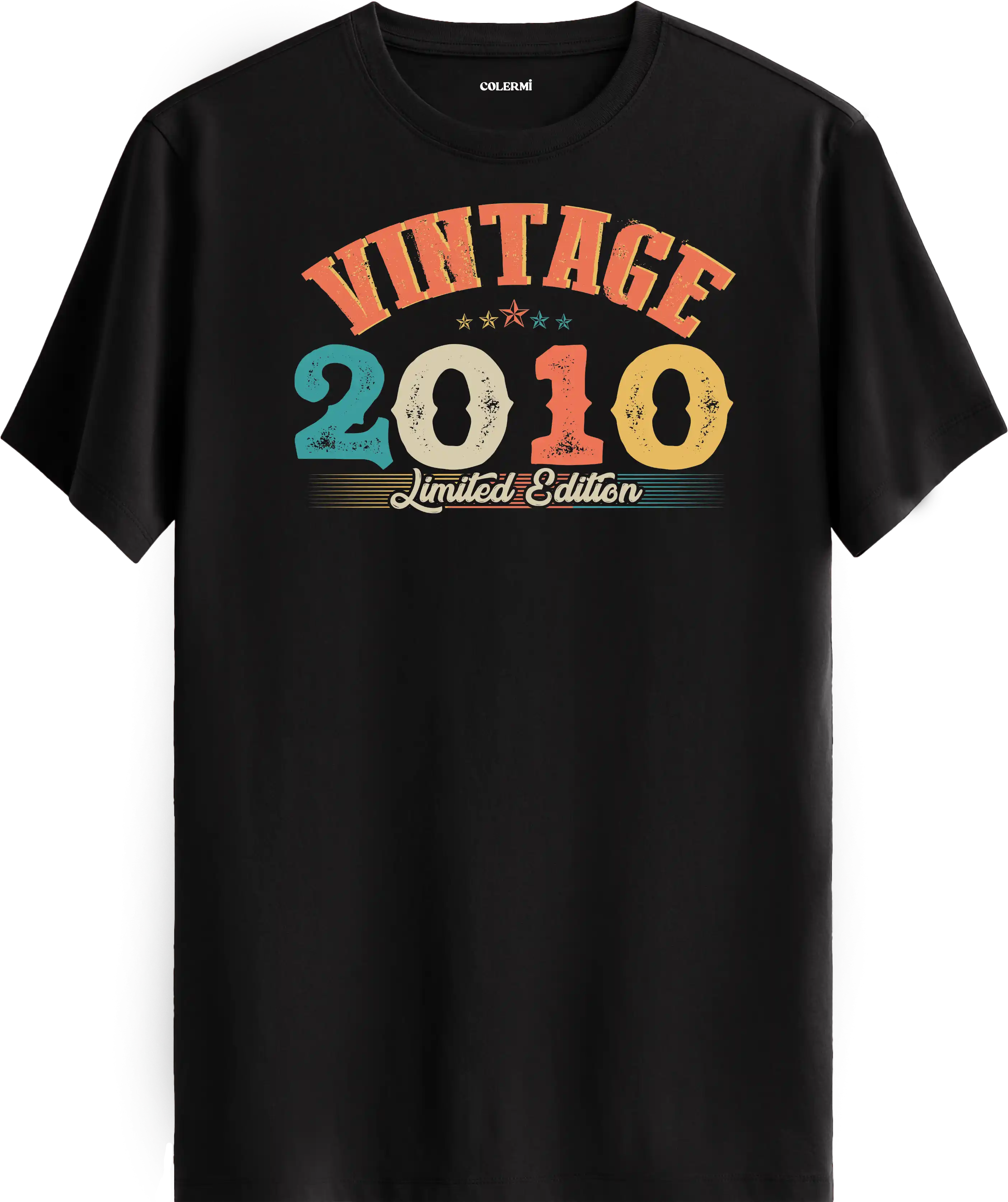 2010 Vintage Echo Tişört | Colermi