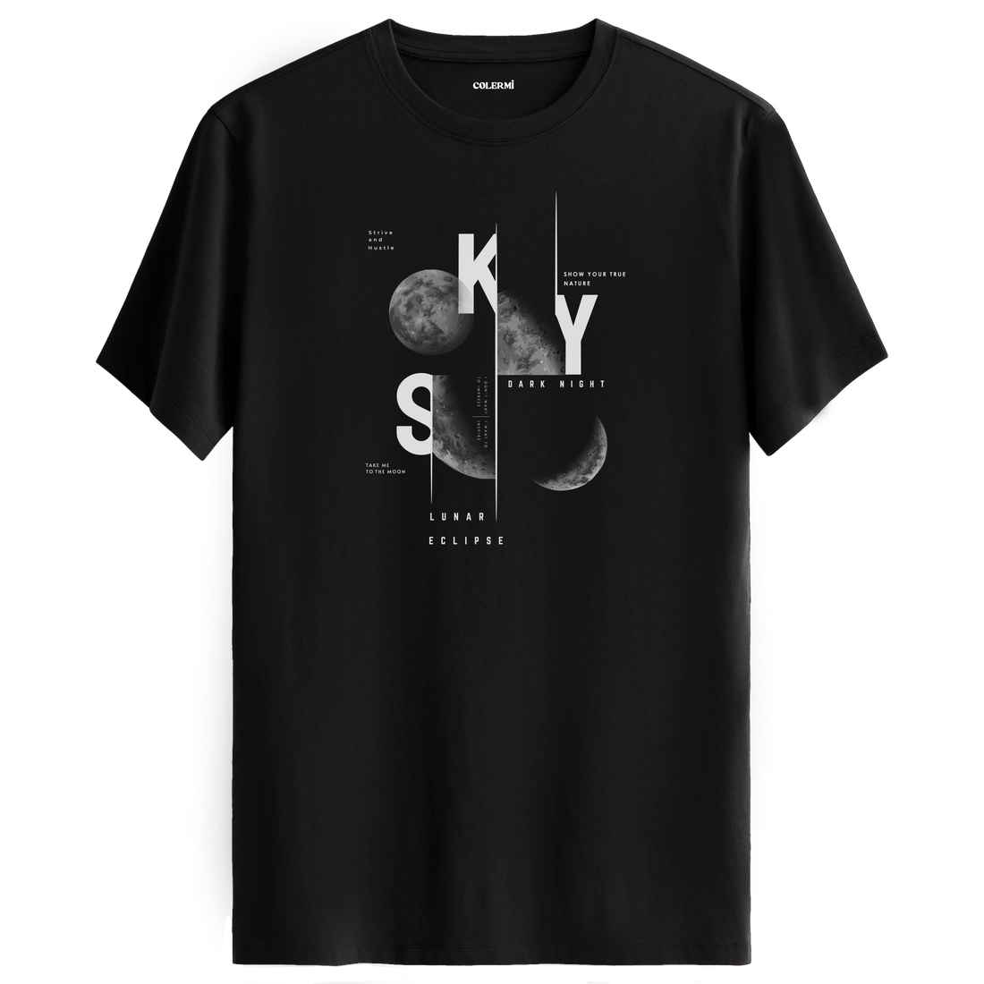 Lunar Eclipse Gökyüzü Tişört