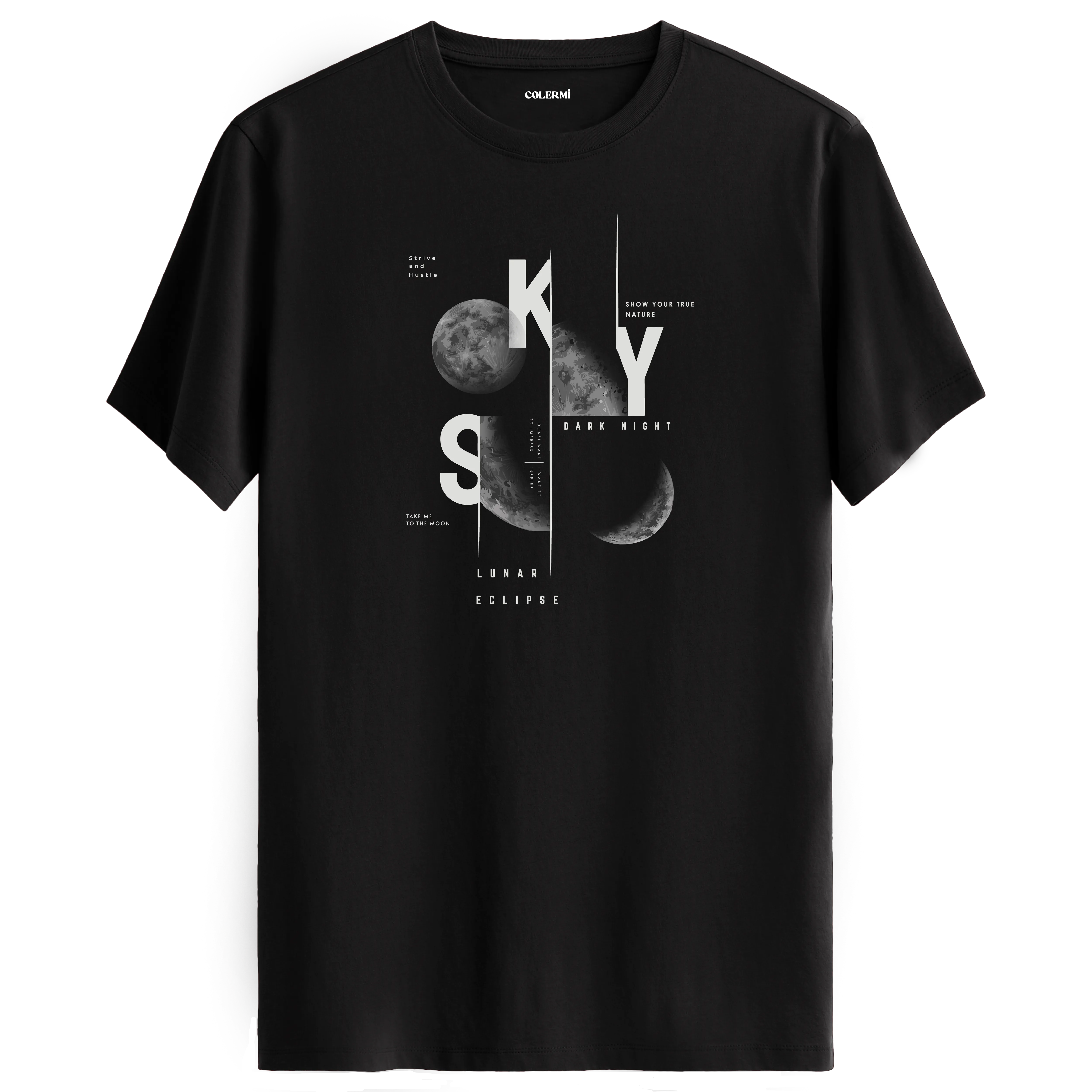 Lunar Eclipse Gökyüzü Tişört