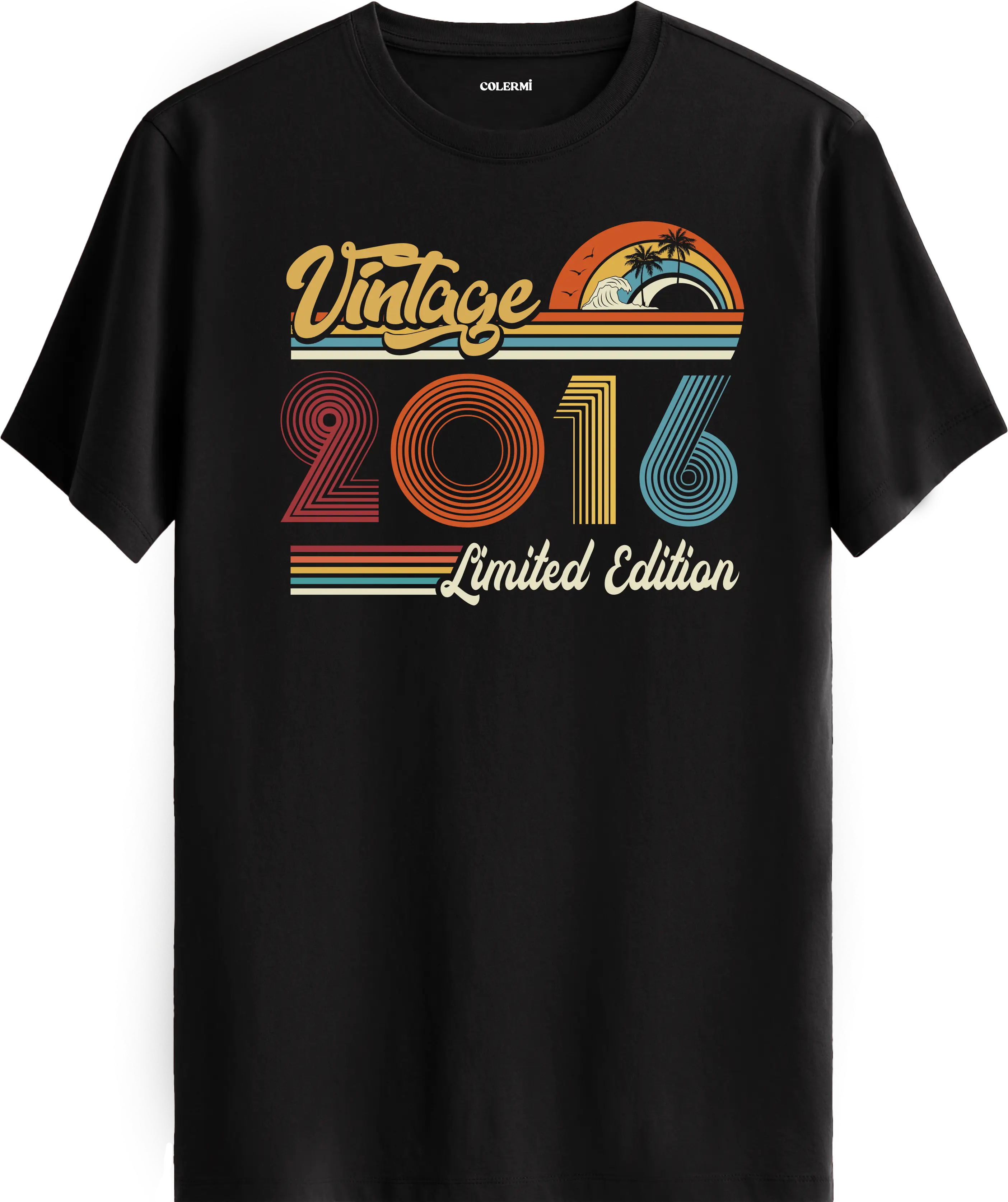 Vintage Tişört - 2016 Tasarım | Colermi