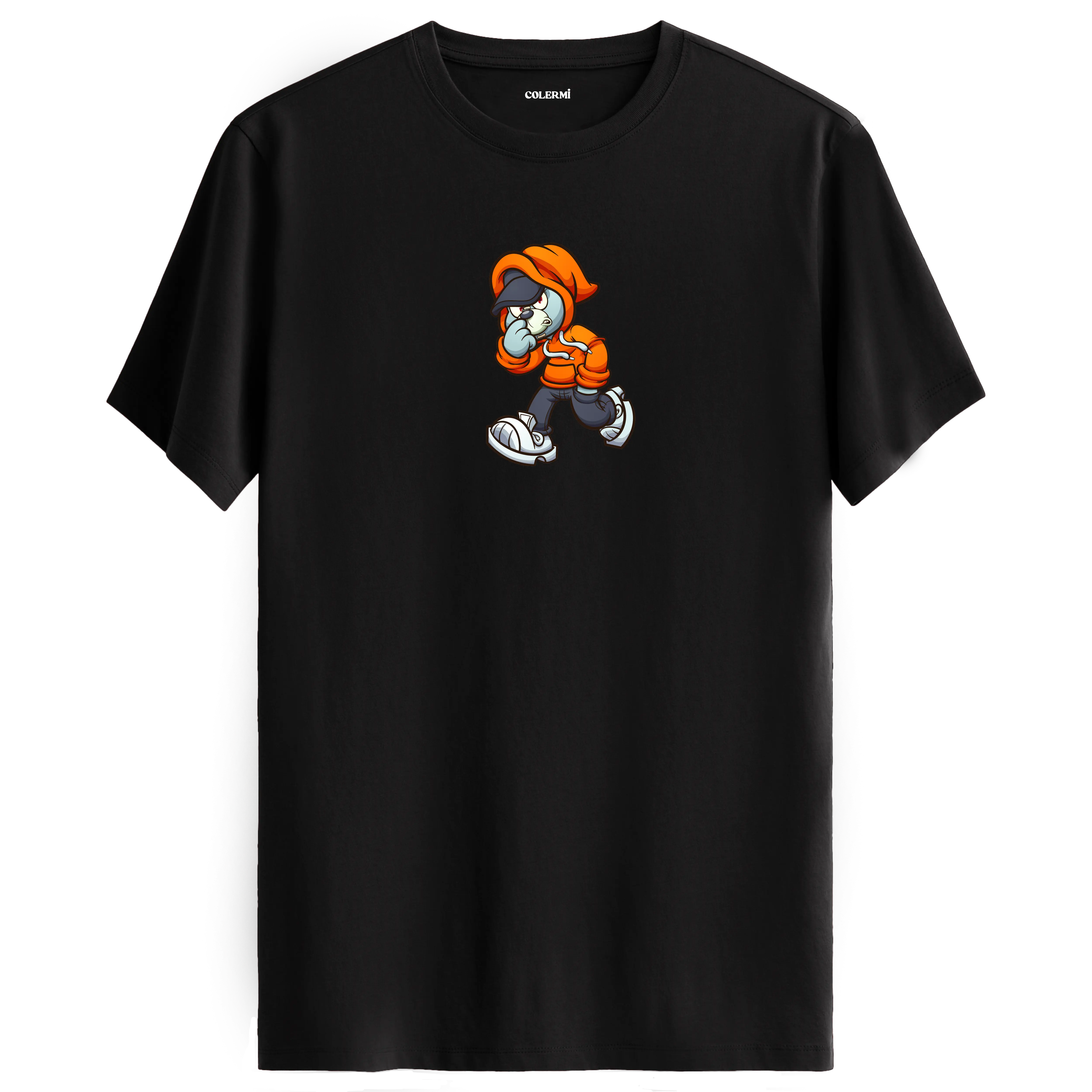 Street Cat Crew Neck T-Shirt