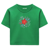 Colermi Crop T-shirt - Yıldız Çiçeği