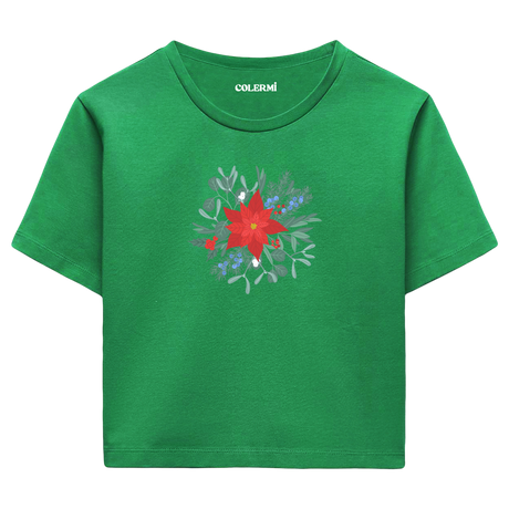 Colermi Crop T-shirt - Yıldız Çiçeği